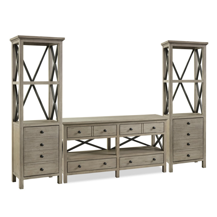 Gracie Oaks Arria 72'' H x 24'' W Solid Wood Library Bookcase Wayfair